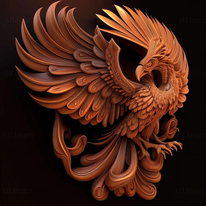 phoenix 3d model